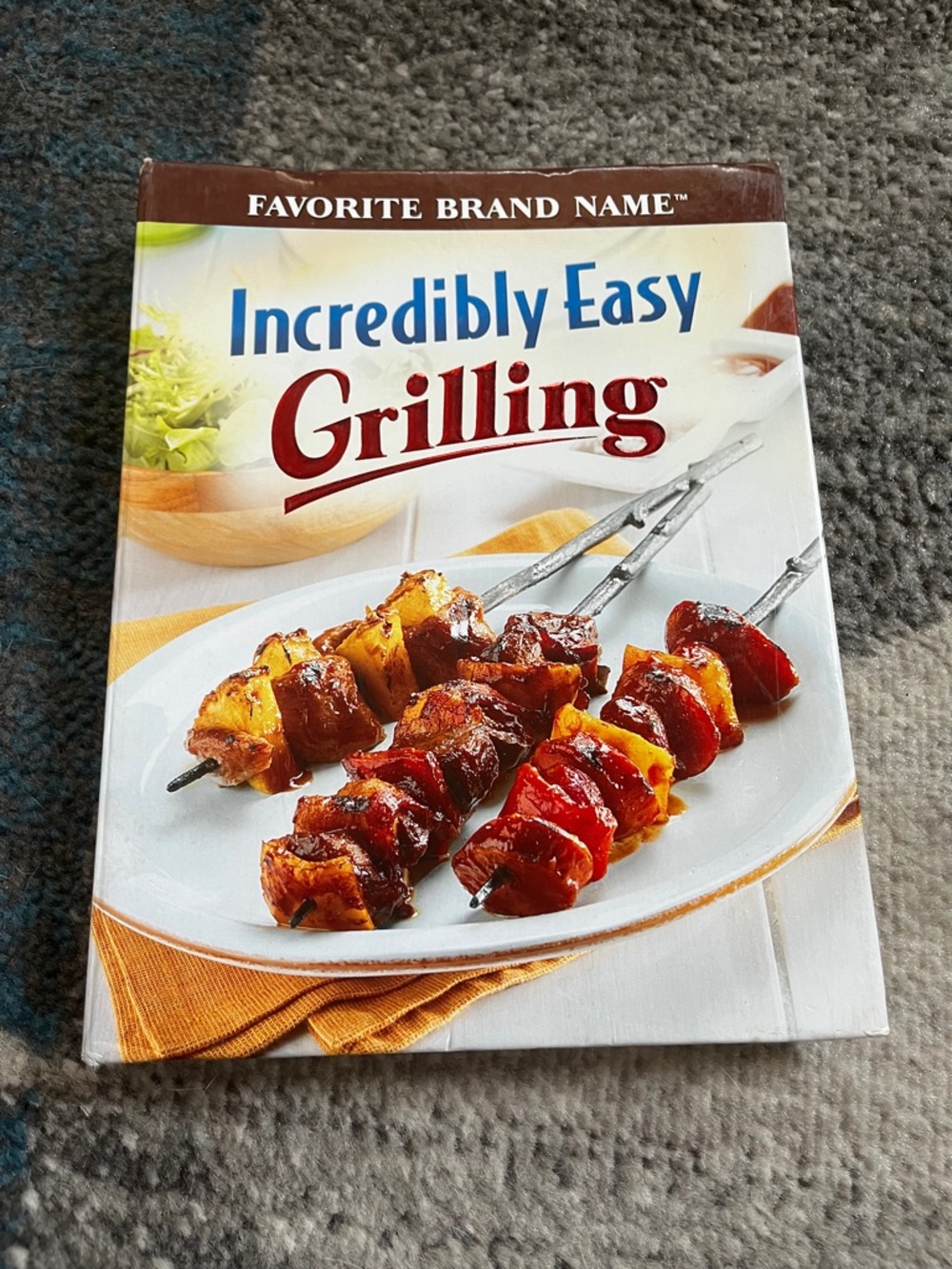Favorite Brand Name Incredibly Easy Grilling Cookbook - White/Cream